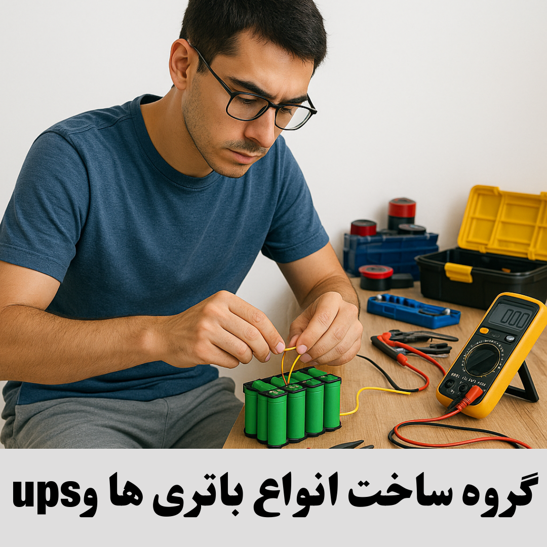 گروه ساخت انواع باتری ها وups